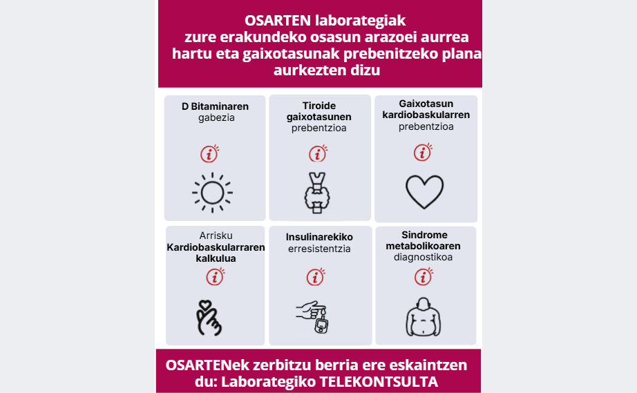 Laborategiko zerbitzuak